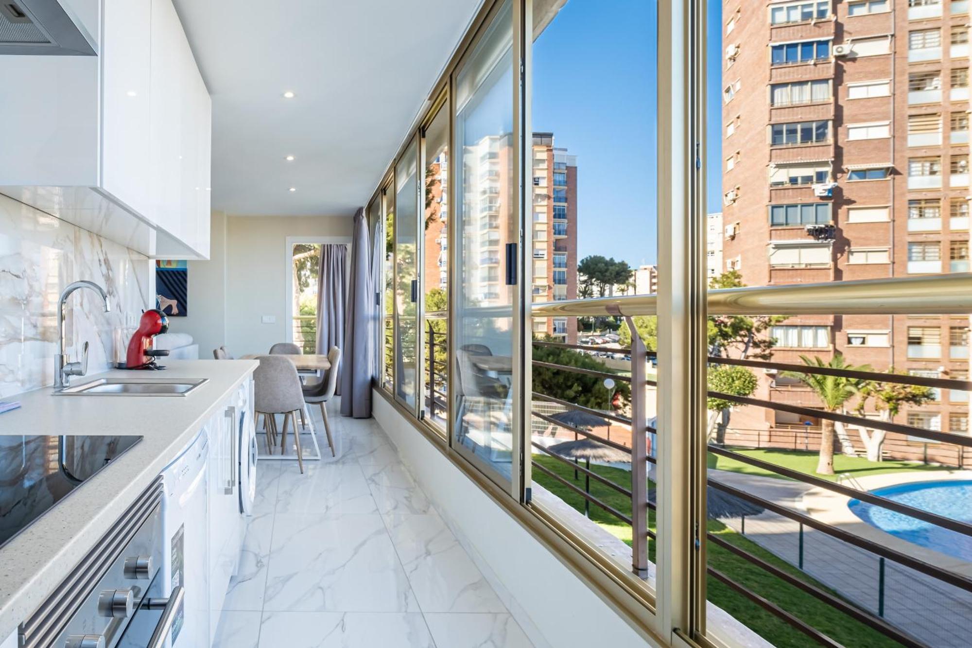Benipark Apartments Poniente Beach Benidorm Exterior foto